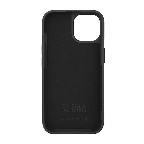 Onsala iPhone 15 Mobilskal MagSafe Silikon - Svart