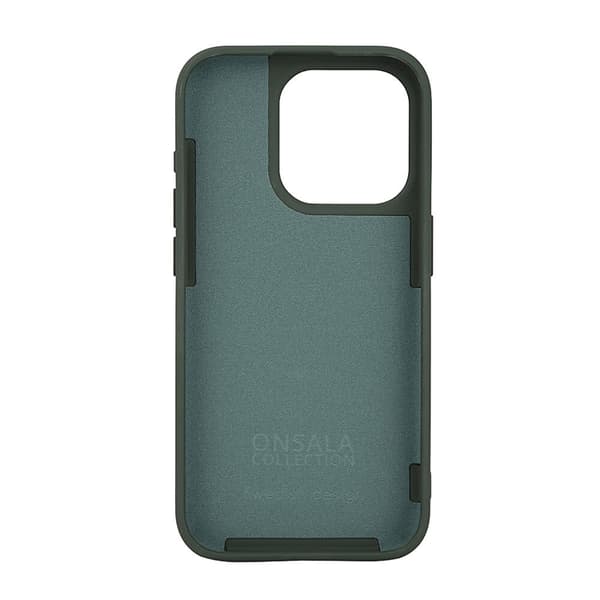 Onsala iPhone 15 Pro Mobilskal Magsafe Silikon - Grön