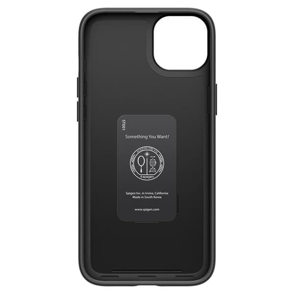 Spigen iPhone 15 Mobilskal Thin Fit - Svart