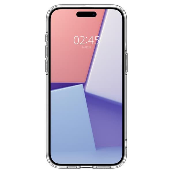 Spigen iPhone 15 Pro Max Mobilskal Ultra Hybrid - Crystal Clear