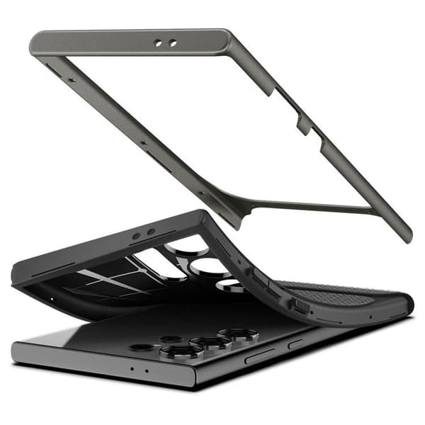 Spigen Galaxy S24 Ultra Mobilskal Neo Hybrid - Gunmetal