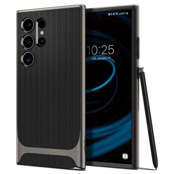 Spigen Galaxy S24 Ultra Mobilskal Neo Hybrid - Gunmetal