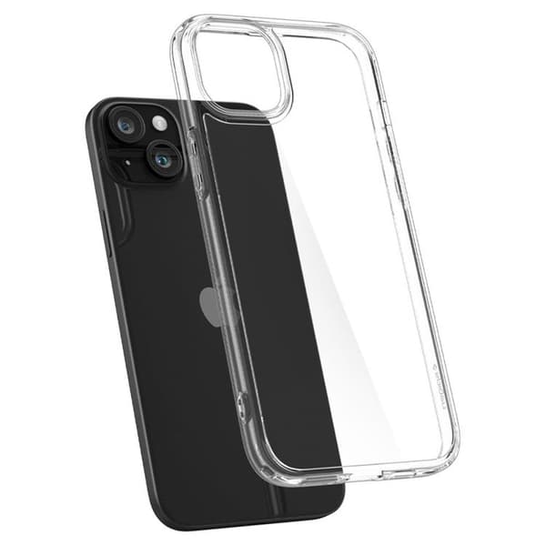 Spigen iPhone 15 Mobilskal Ultra Hybrid - Crystal Clear