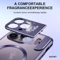 Miniatyrbild 5 av 8: iPhone 15 Pro Max Mobilskal Magsafe Aroma Kickstand - Silver