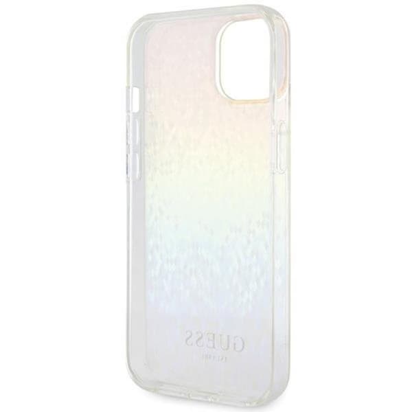 Guess iPhone 15 Mobilskal IML Mirror Disco Iridescent - Flerfärgad