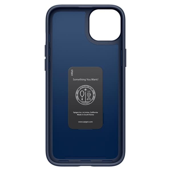 Spigen iPhone 15 Plus Mobilskal Thin Fit - Blå
