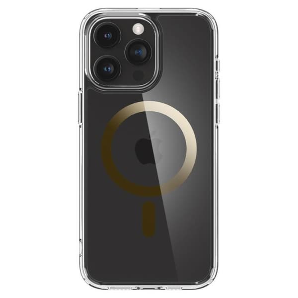 Spigen iPhone 15 Pro Mobilskal Magsafe Ultra Hybrid - Guld