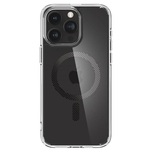 Spigen iPhone 15 Pro Mobilskal Magsafe Hybrid - Carbon Fiber