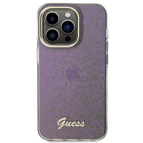 Guess iPhone 15 Pro Max Mobilskal IML Mirror Disco Iridescentgo
