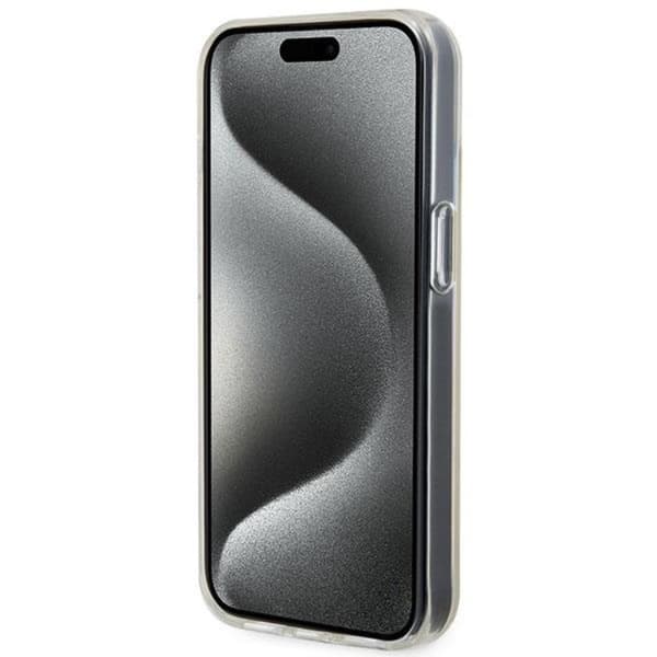 Guess iPhone 15 Mobilskal IML Faceted Mirror Disco Iridescent