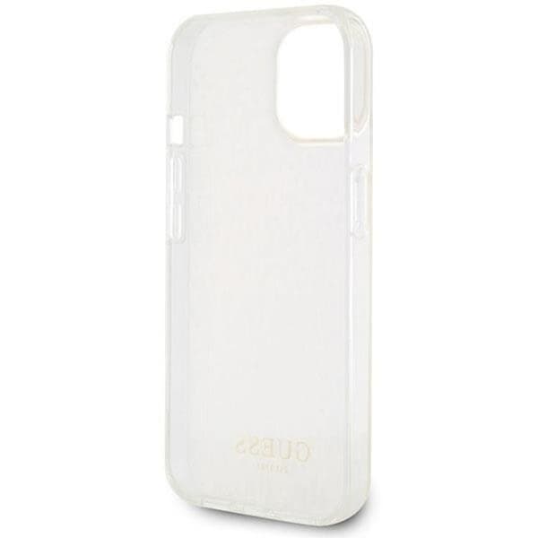 Guess iPhone 15 Mobilskal IML Faceted Mirror Disco Iridescent