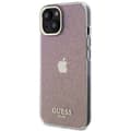 Miniatyrbild 2 av 7: Guess iPhone 15 Mobilskal IML Faceted Mirror Disco Iridescent