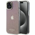 Miniatyrbild 1 av 7: Guess iPhone 15 Mobilskal IML Faceted Mirror Disco Iridescent