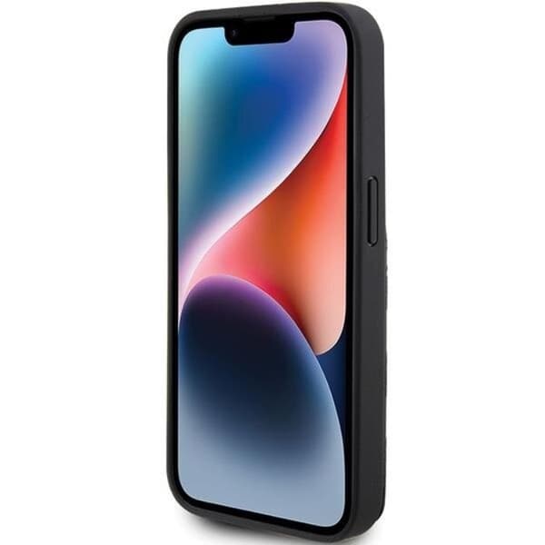 Karl Lagerfeld iPhone 15 Pro Max Mobilskal Korthållare Monogram Ikonik
