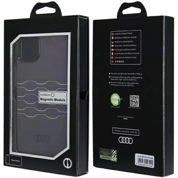 Audi iPhone 15/14 Plus Mobilskal Magsafe IML - Svart