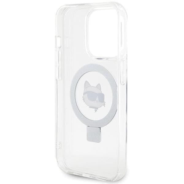 KARL LAGERFELD iPhone 15 Pro Max Mobilskal MagSafe Ringställ Choupette