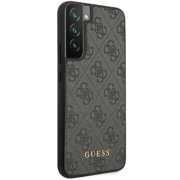 Guess Galaxy S24 Plus Mobilskal Metall Guld Logo - Svart