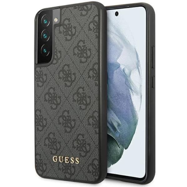 Guess Galaxy S24 Plus Mobilskal Metall Guld Logo - Svart