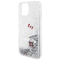 Miniatyrbild 6 av 8: Hello Kitty iPhone 15 Mobilskal Liquid Glitter Charms