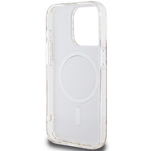 Guess iPhone 15 Pro Mobilskal Magsafe IML GCube - Brun