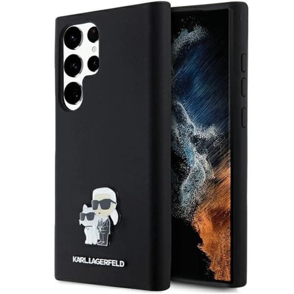 Karl Lagerfeld Galaxy S23 Ultra Mobilskal Silikon Karl&Choupette