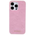 Miniatyrbild 3 av 8: Guess iPhone 15 Pro Max Mobilskal Leather Stamped - Rosa