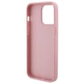 Miniatyrbild 7 av 8: Guess iPhone 15 Pro Max Mobilskal Leather Stamped - Rosa