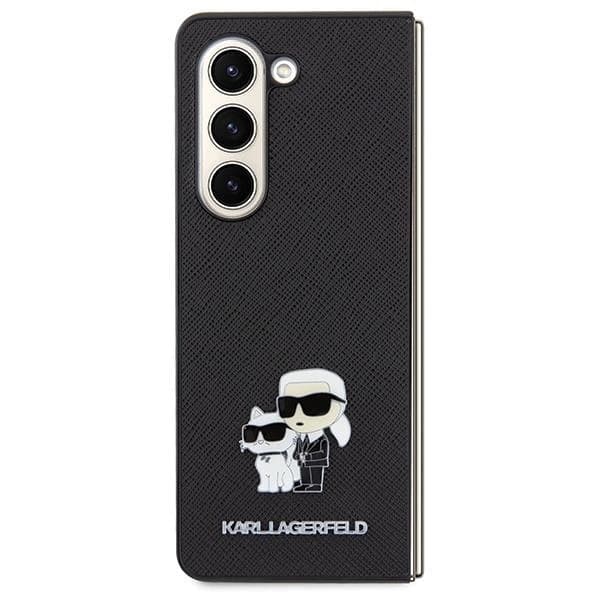 Karl Lagerfeld Galaxy Z Fold 5 Mobilskal Karl & Choupette Pin