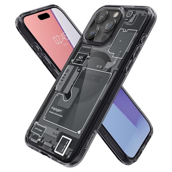 Spigen iPhone 15 Pro Max Mobilskal Magsafe Hybrid - Zero One
