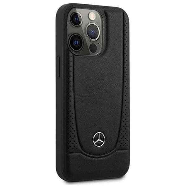 Mercedes iPhone 15 Pro Max Mobilskal Läder Urban - Svart