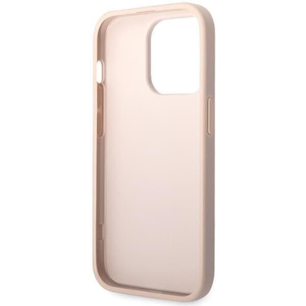 Guess iPhone 15 Pro Max Mobilskal Big Metall Logo - Rosa