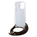 Miniatyrbild 5 av 11: Guess iPhone 15 Pro Max Mobilskal Crossbody Cord Print - Brun