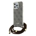 Miniatyrbild 2 av 11: Guess iPhone 15 Pro Max Mobilskal Crossbody Cord Print - Brun