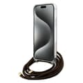 Miniatyrbild 1 av 11: Guess iPhone 15 Pro Max Mobilskal Crossbody Cord Print - Brun
