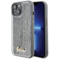 Miniatyrbild 1 av 8: Guess iPhone 15 Mobilskal Sequin Script Metal - Silver