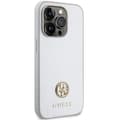Miniatyrbild 7 av 11: Guess iPhone 15 Plus Mobilskal Strass Metal Logo - Silver
