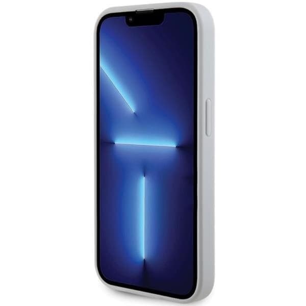 Guess iPhone 15 Plus Mobilskal Strass Metal Logo - Silver