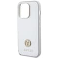 Miniatyrbild 11 av 11: Guess iPhone 15 Plus Mobilskal Strass Metal Logo - Silver
