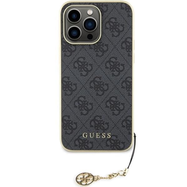 Guess iPhone 15 Pro Max Mobilskal Charms Collection - Grå