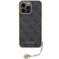 Miniatyrbild 5 av 11: Guess iPhone 15 Pro Max Mobilskal Charms Collection - Grå