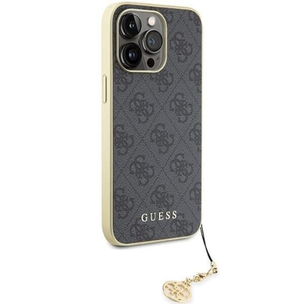 Guess iPhone 15 Pro Max Mobilskal Charms Collection - Grå