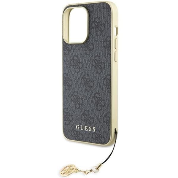 Guess iPhone 15 Pro Max Mobilskal Charms Collection - Grå