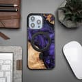 Miniatyrbild 3 av 5: Bewood iPhone 15 Pro Max Mobilskal Magsafe Unique Voilet