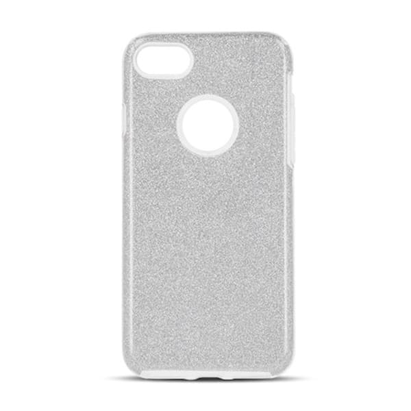Glitter Skal till iPhone 11 - Skyddande och Stilrent, Silver