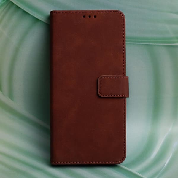 Sammetsfodral till iPhone 7/8/SE 2020 - Brun