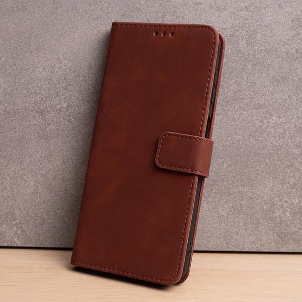 Sammetsfodral till iPhone 7/8/SE 2020 - Brun