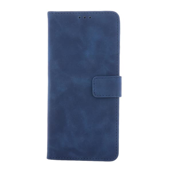 Smart Velvet fodral till iPhone XR, marinblå