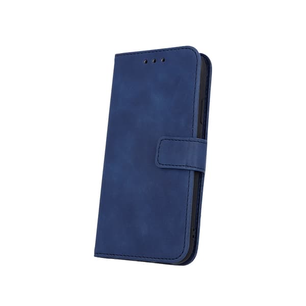 Smart Velvet fodral till iPhone XR, marinblå