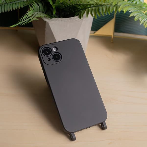 Silikon Skal Skyddande för iPhone 11, Svart