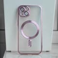 Miniatyrbild 11 av 11: iPhone 14 Fodral Chrome Magsafe Case i Roséguld